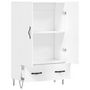 Voir la diapositive 5 : VIDAXL Buffet haut blanc 69,5x31x115 cm bois d'ingenierie