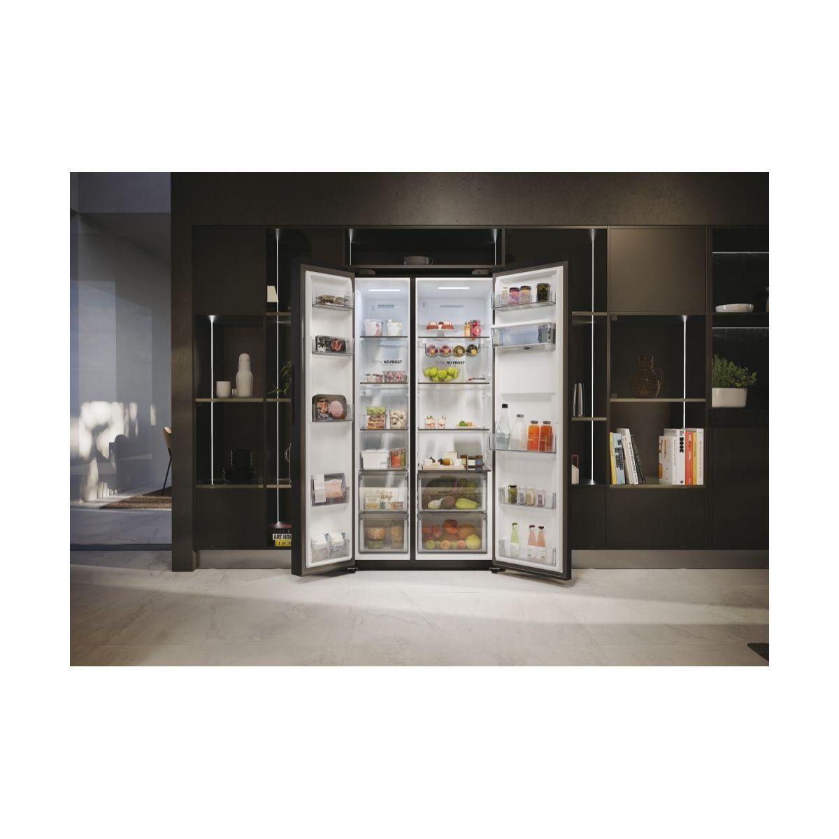 HAIER Réfrigérateur Américain HSW59F18DWPT