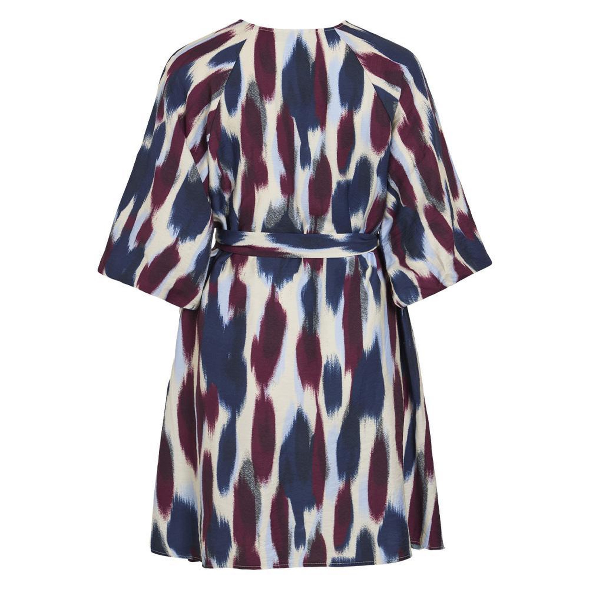 Voir la diapositive 2 : Vila Robe Marine/Bordeaux Femme Vila Virano