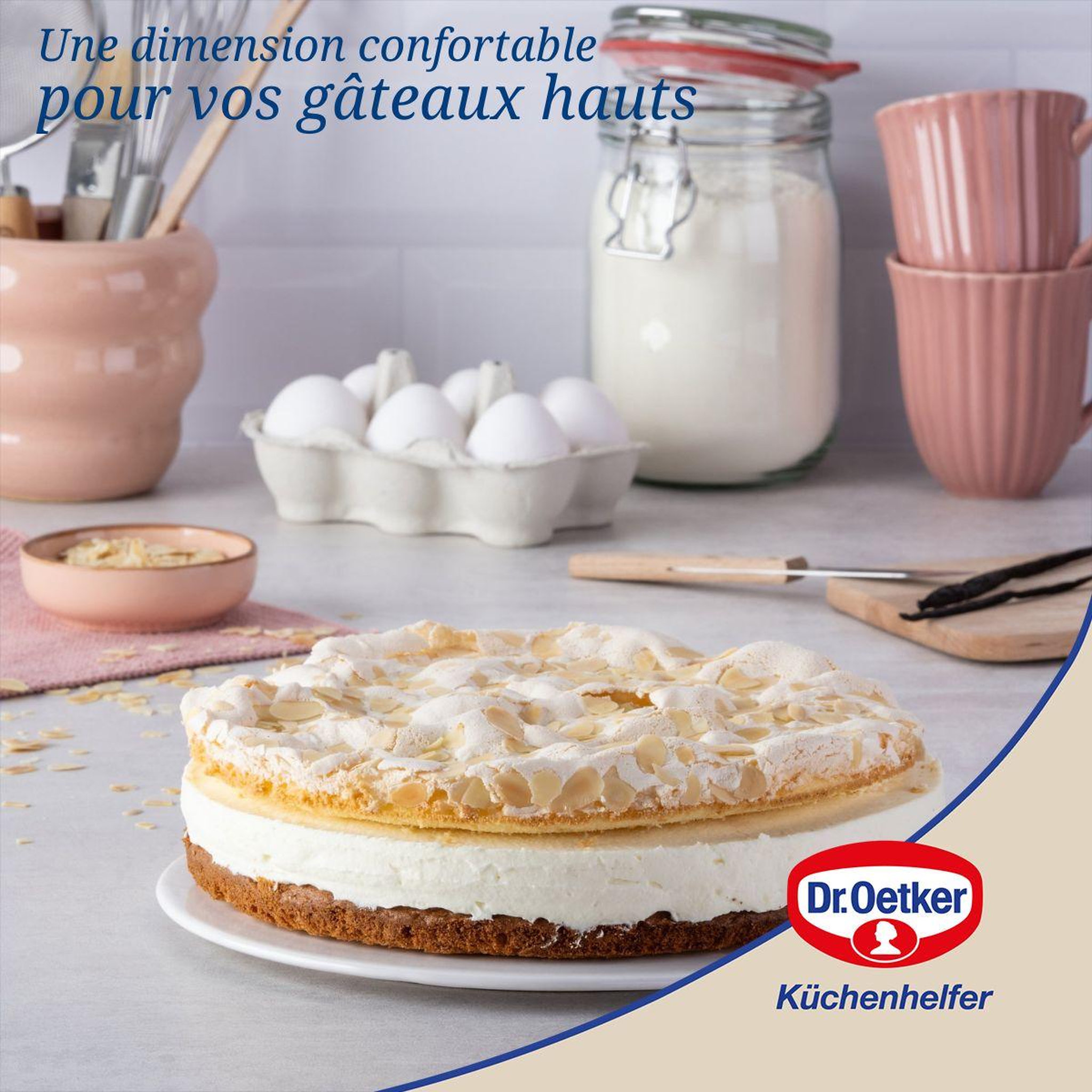 Voir la diapositive 6 : DR.OETKER Moule à manqué à charnière 28 cm dr. Oetker back-trend