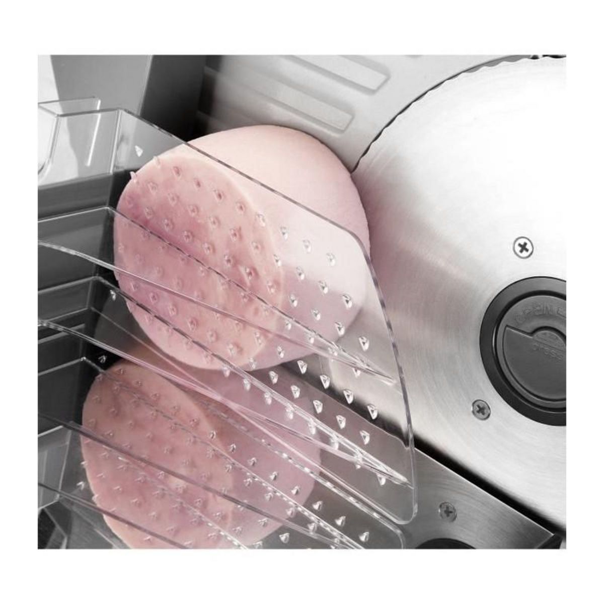 SENCO Trancheuse électrique - SENCOR - SFS 4050SS - 150 W - Epaisseur de tranche : jusqu'a 15 mm - Argent