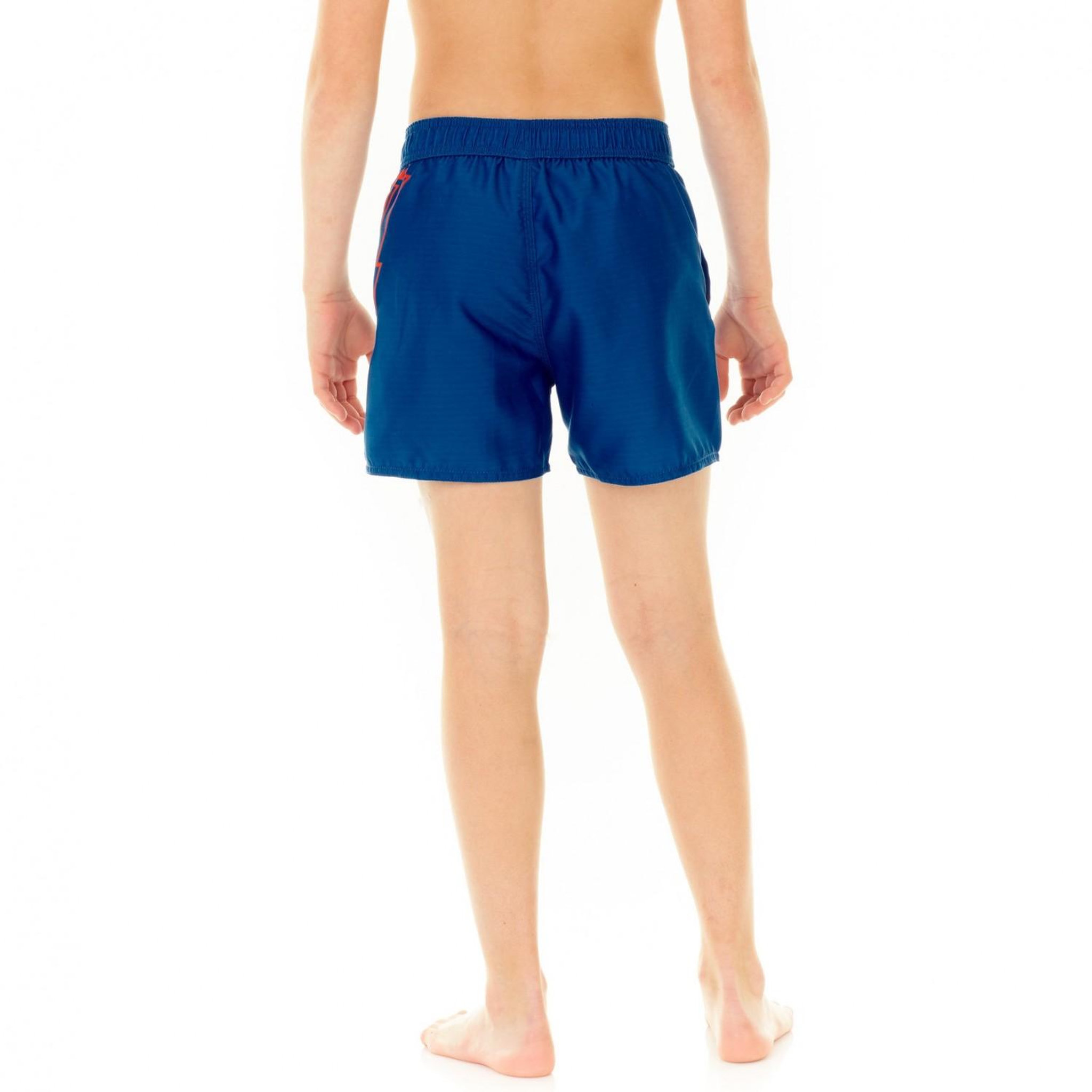 Voir la diapositive 4 : FREEGUN Boardshort court garçon ceinture demi-élastiquée Eclair