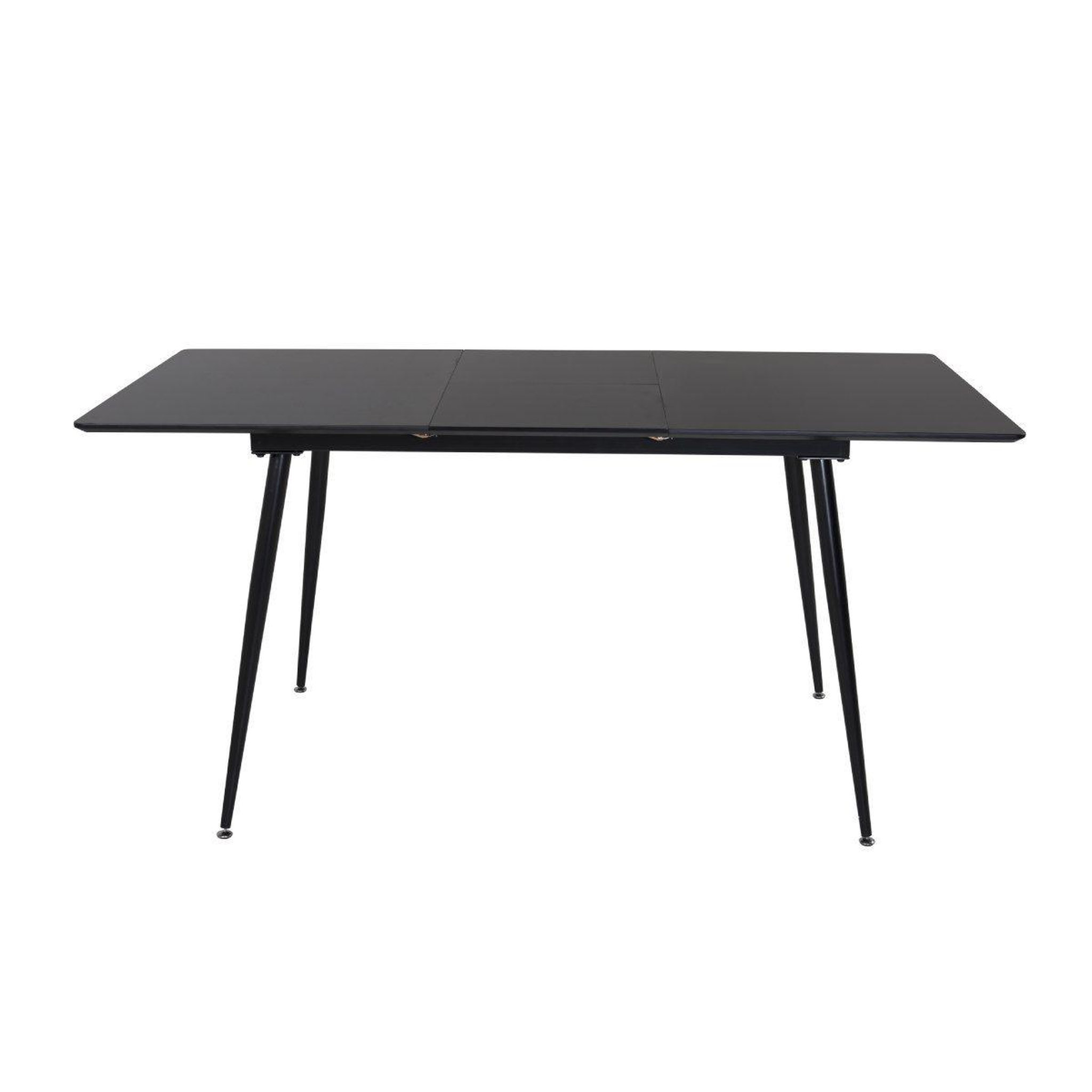 Voir la diapositive 2 : Paris Prix Table à manger extensible  silar  120-160cm noir