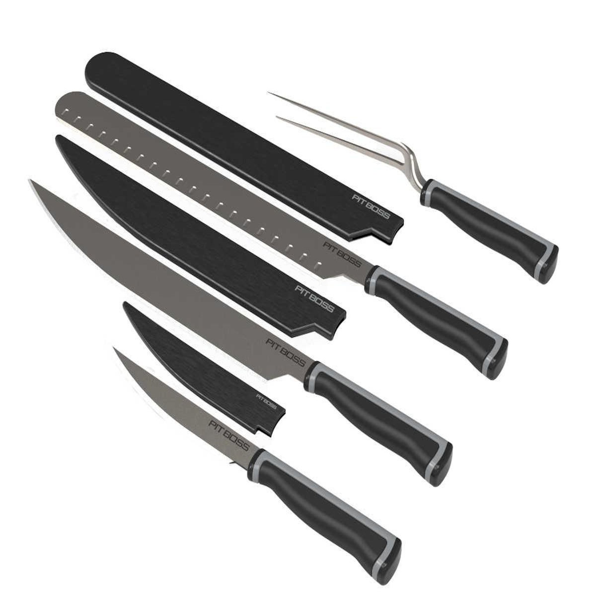 PITBOSS Set de 4 couteaux - Pit Boss
