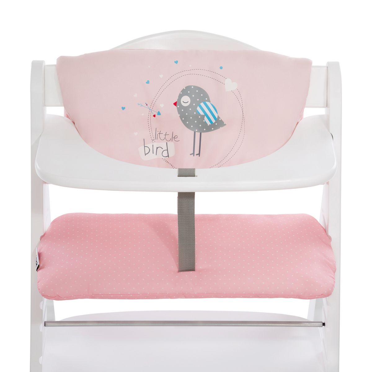HAUCK Coussin de chaise haute Alpha - rose
