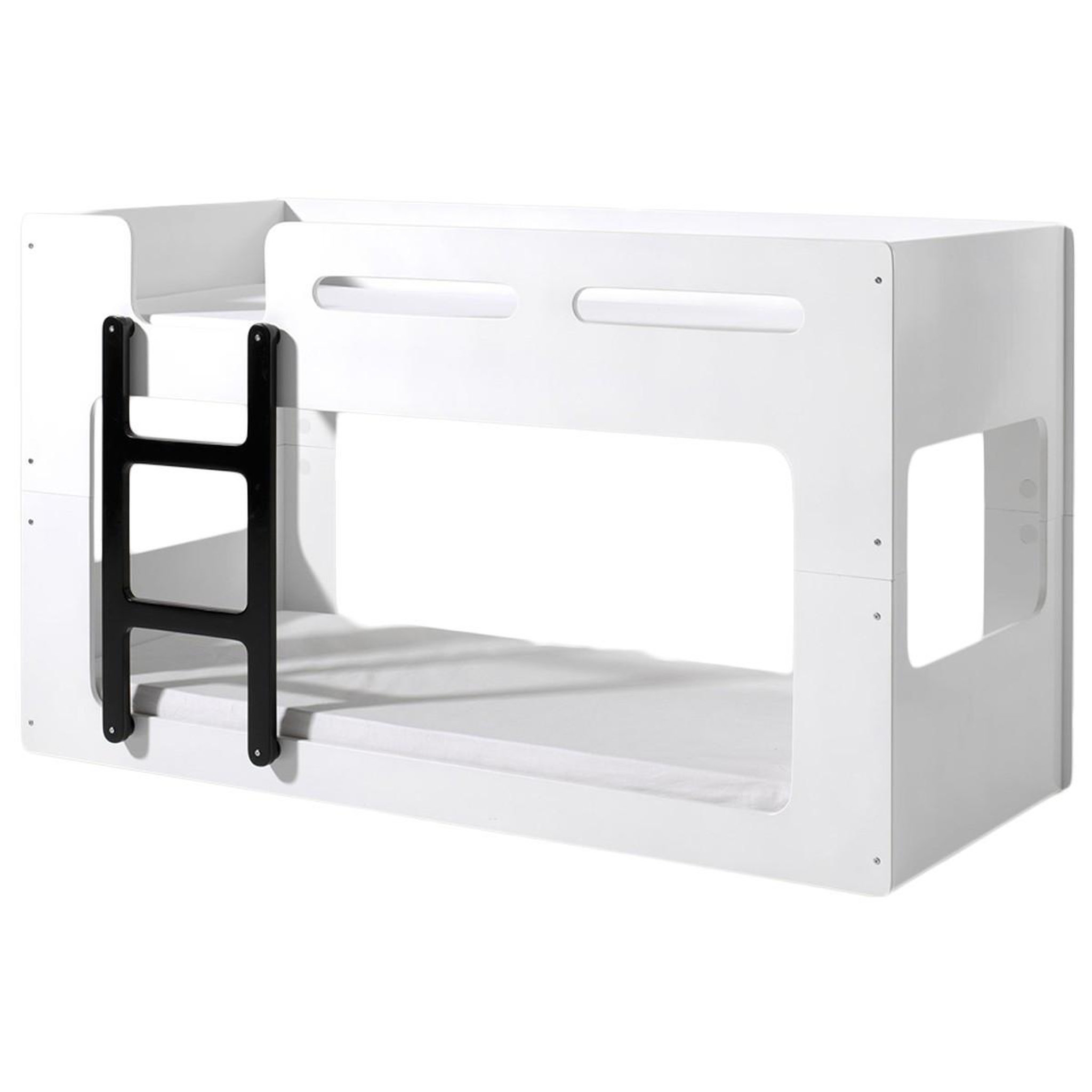Paris Prix Lit superposé enfant  lucca  90x200cm blanc