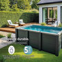 Voir la diapositive 3 : GRE Piscine composite Avant-Garde rectangulaire 5,95 x 3,15 x 1,26 m - Gré