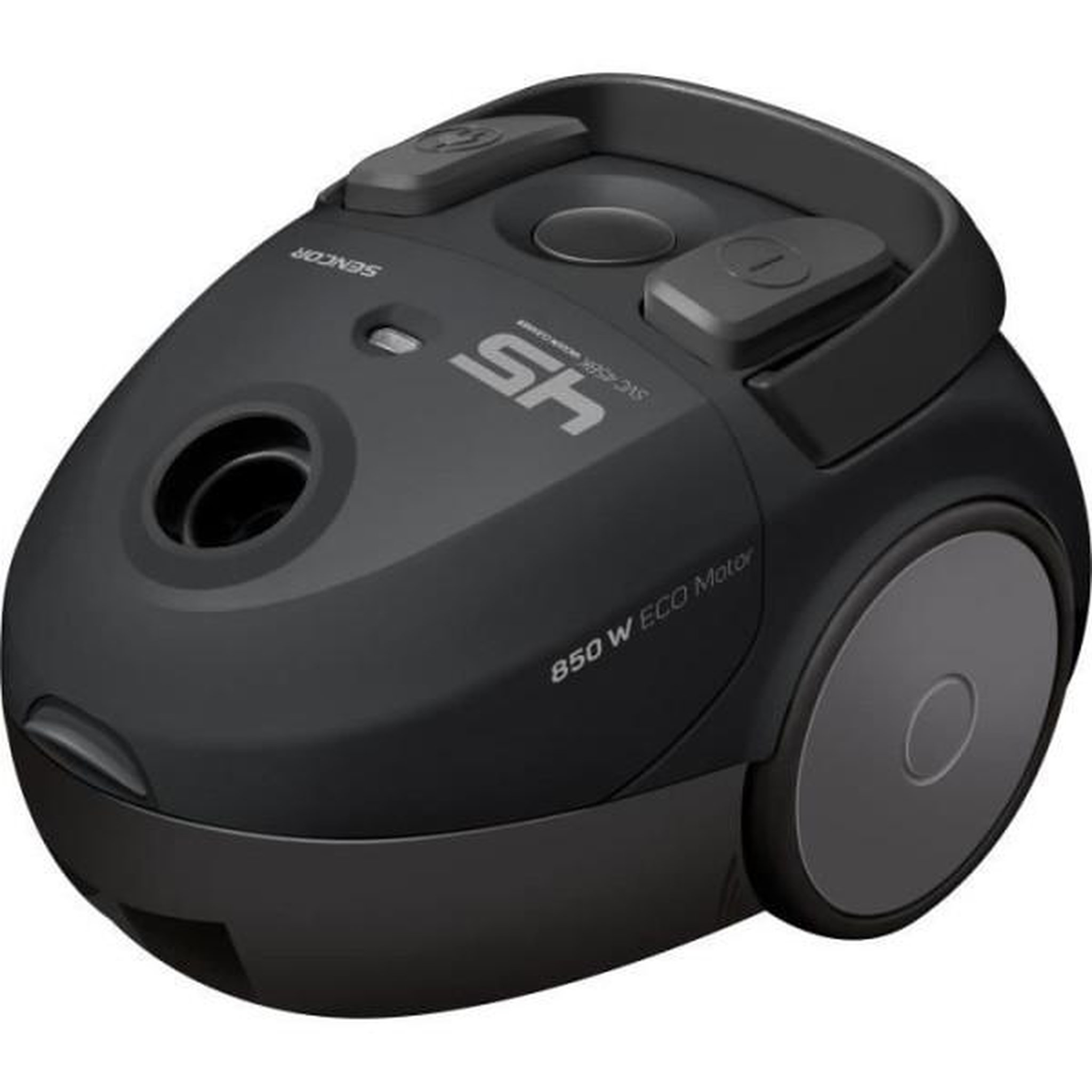 MARKET24 Aspirateur Robot  traîneau avec sac - SENCOR - SVC 45BK-EUE3 - Moteur ECO 850 W - 79 dBA - 1,5 L - Noir