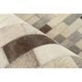 Voir la diapositive 3 : Paris Prix Tapis Imprimé Fait Main en Cuir  Ravi  Gris