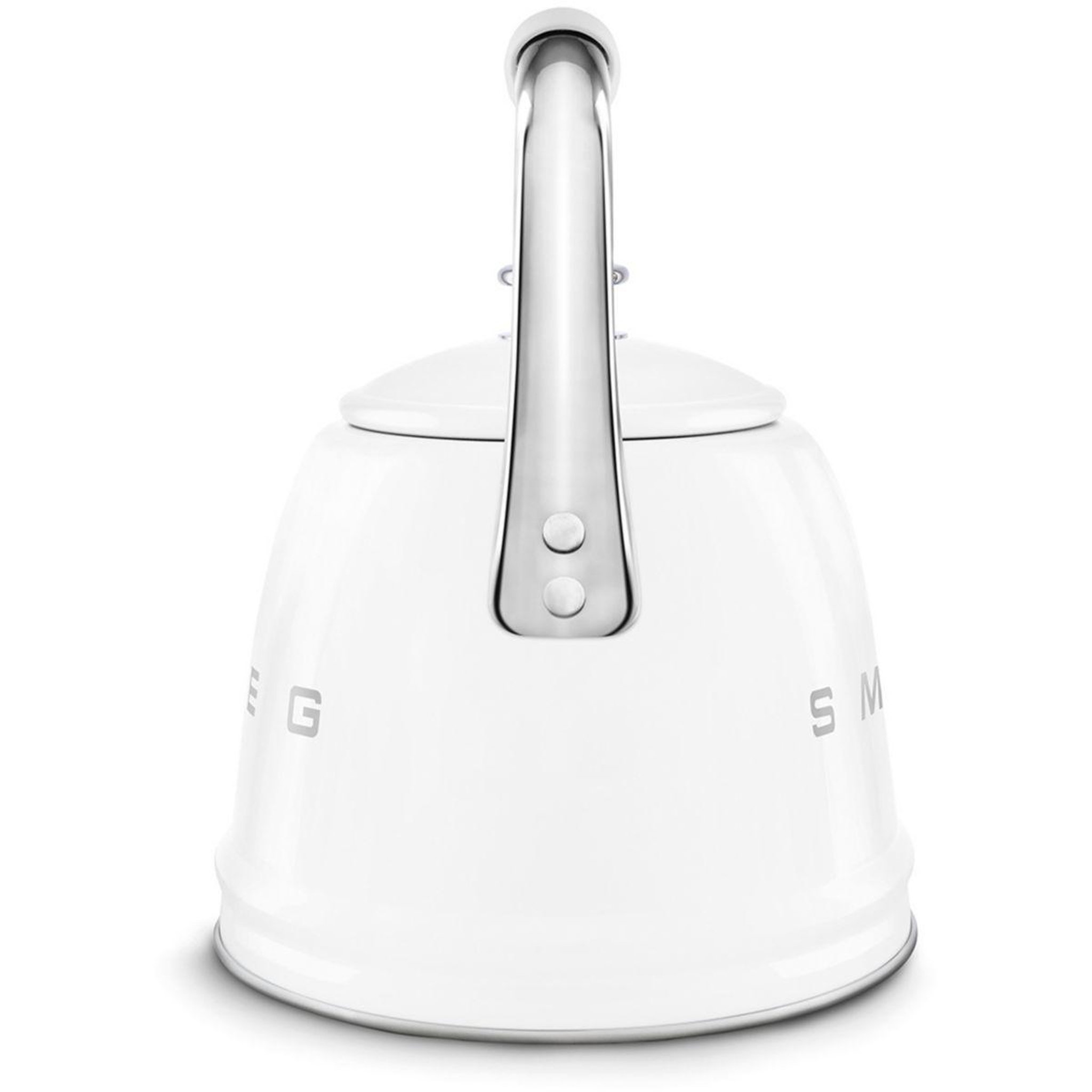Voir la diapositive 4 : SMEG Bouilloire sifflante 2.3l blanc