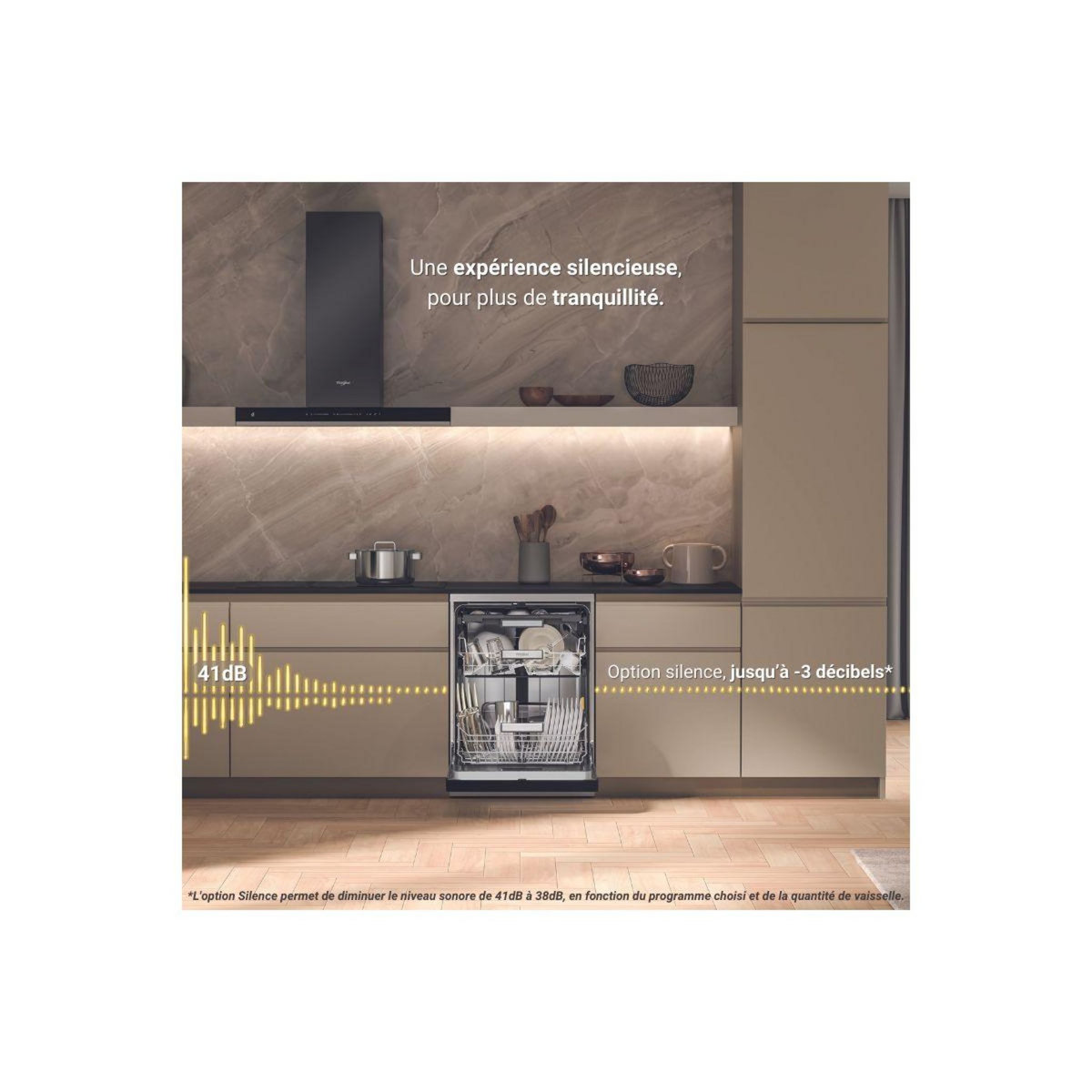 Whirlpool Lave vaisselle 60 cm W7FHS51X MaxiSpace