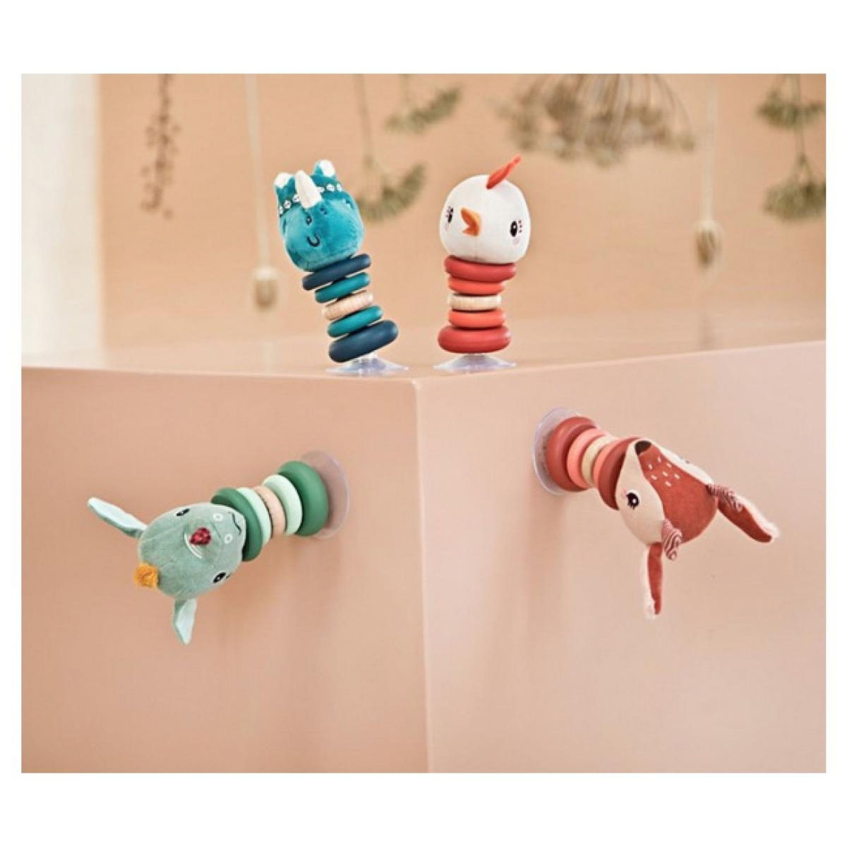 LILLIPUTIENS Stella hochet swing a ventouse