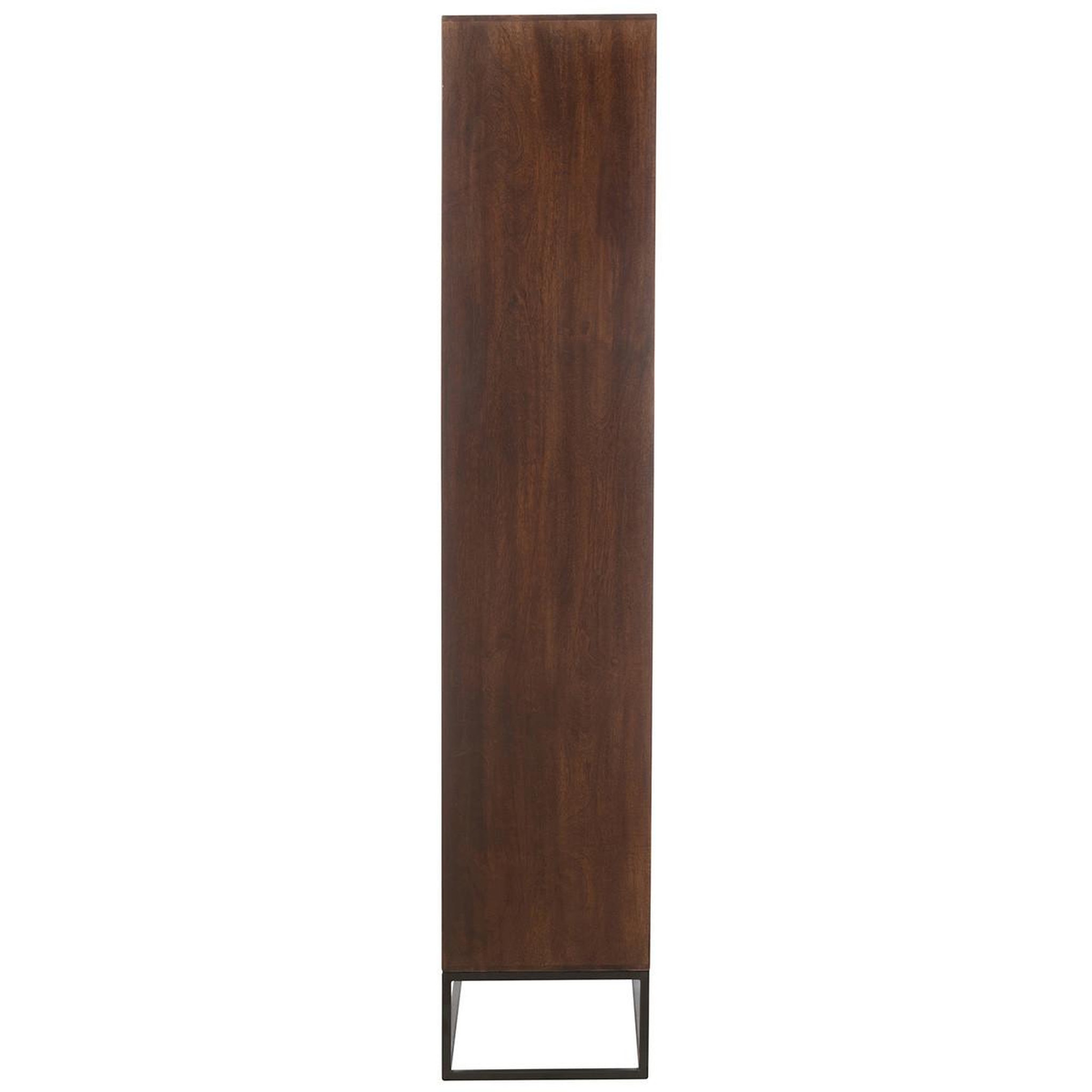 Voir la diapositive 4 : Paris Prix Étagère Design en Bois  Mode  168cm Marron