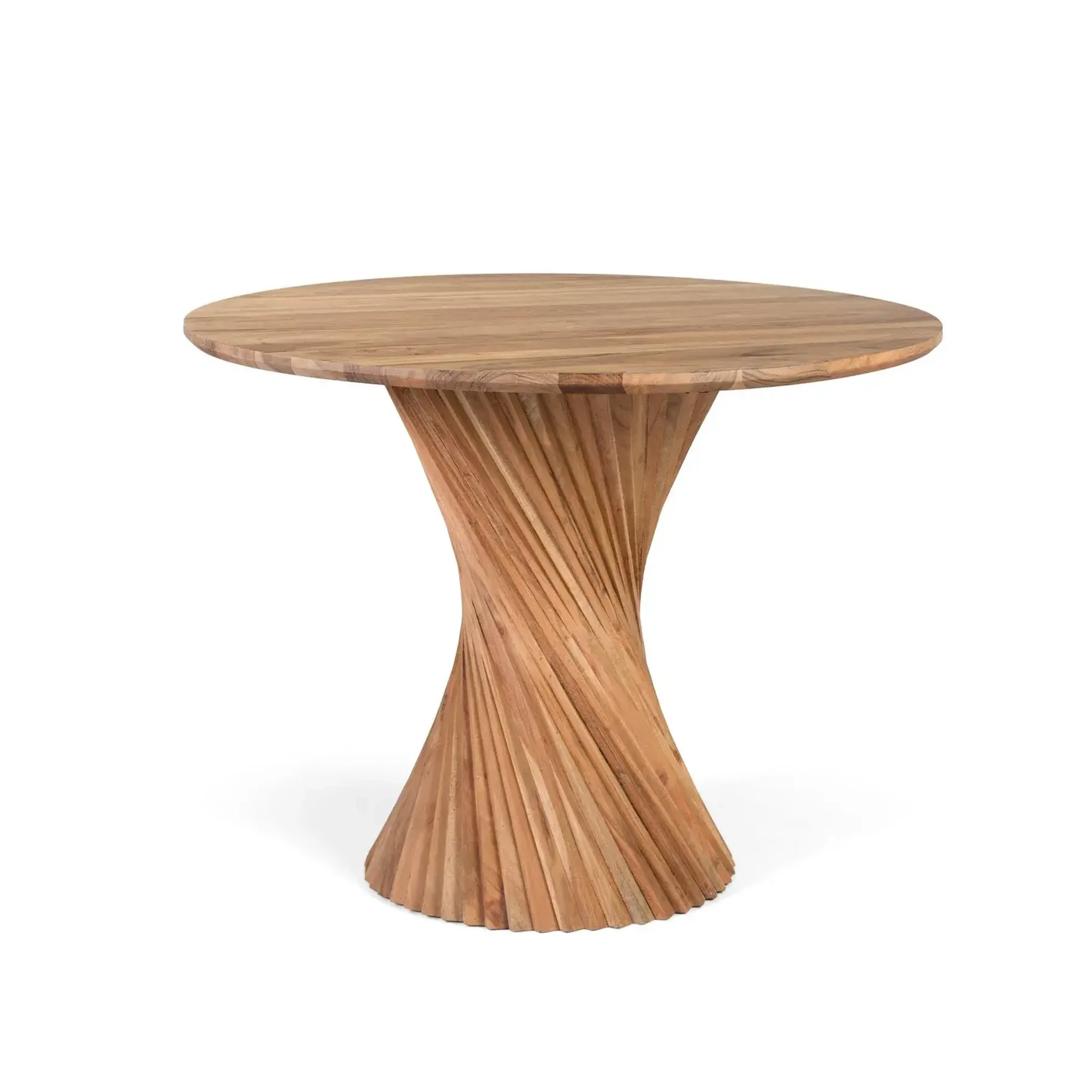 GINER Y COLOMER SL Tables à manger en bois d'acacia 130 cm style rustique moderne