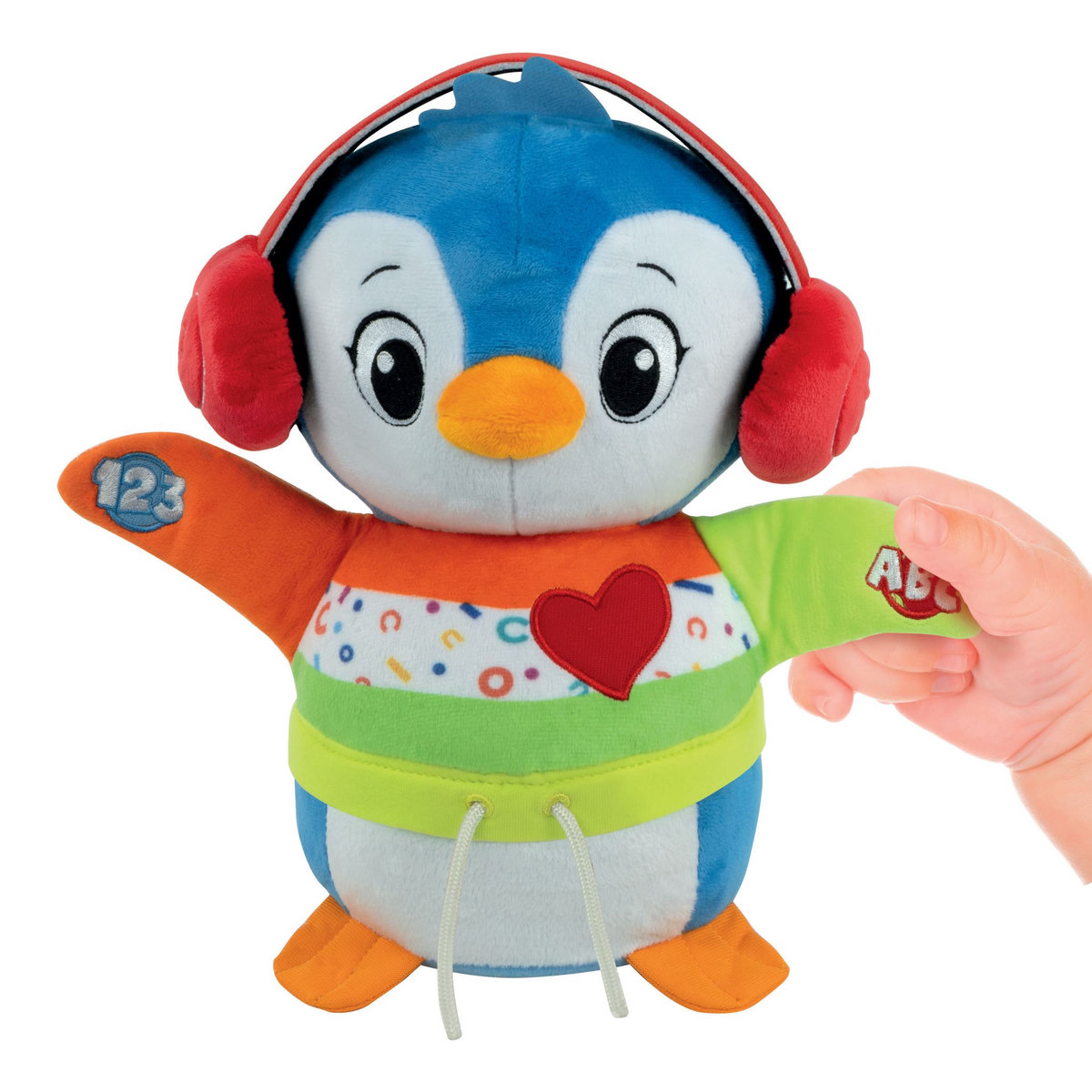 CLEMENTONI Peluche Palmer le Pingouin danseur