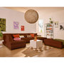 Voir la diapositive 1 : LISA DESIGN Vermont - canapé panoramique d'angle gauche - 7 places - convertible avec coffre - en velours côtelé