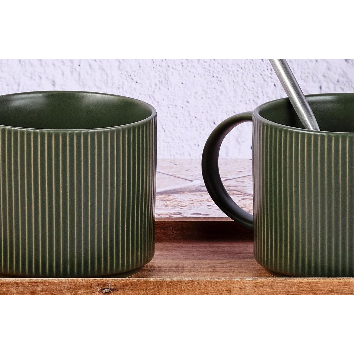 BJORN Mug SCANDI 50cl - 4 pièces - Olive