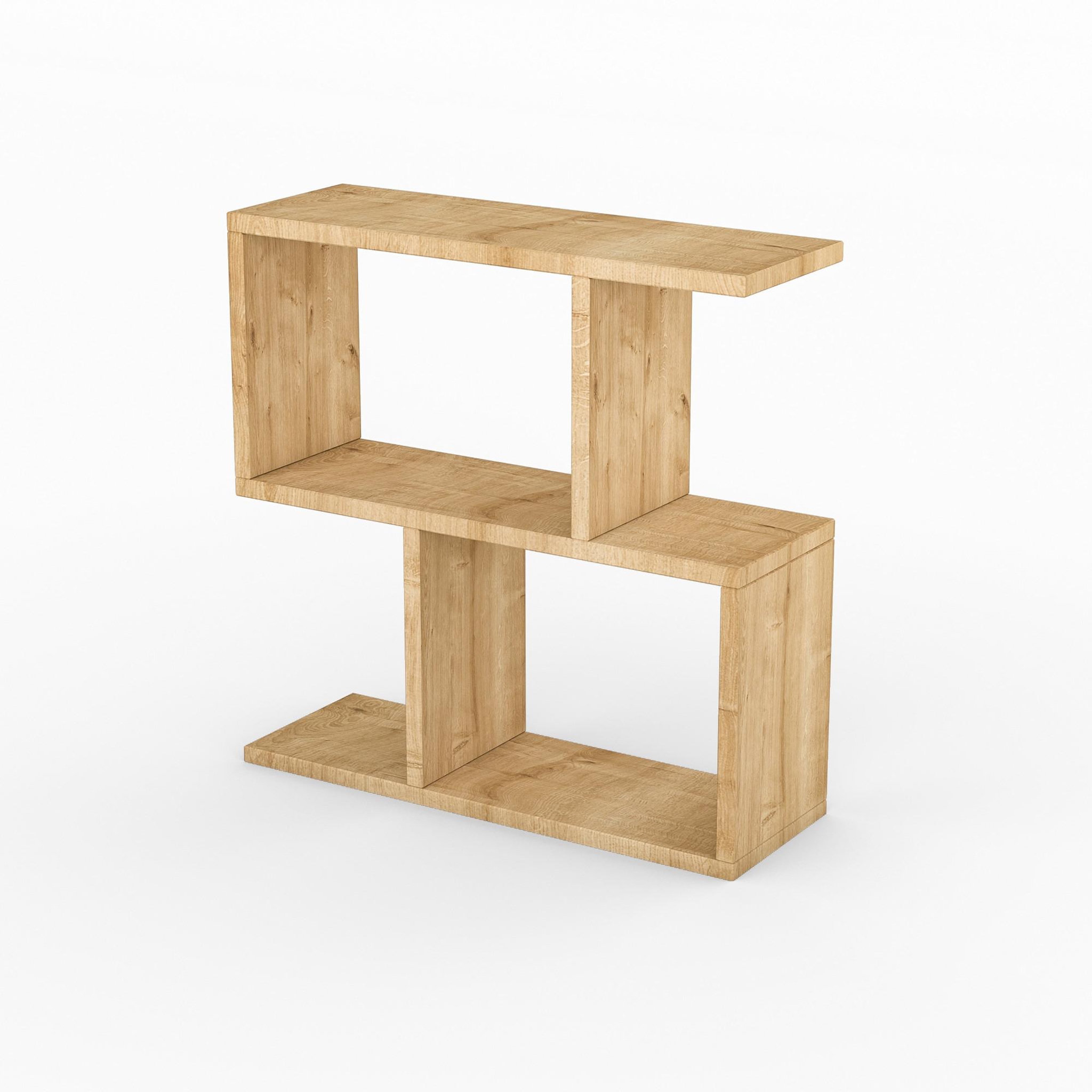 Habitat et Jardin Table d'appoint en bois  life  - 60 x 20 x 60 cm - chêne
