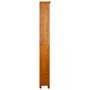 Voir la diapositive 3 : VIDAXL Bibliotheque a 6 niveaux 52x22x180 cm Bois de chene massif