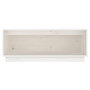 Voir la diapositive 3 : VIDAXL Meuble TV Blanc 90x35x35 cm Bois de pin massif