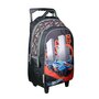 Voir la diapositive 2 : Bagtrotter BAGTROTTER Sac à dos à roulettes Hot Wheels Multicolore
