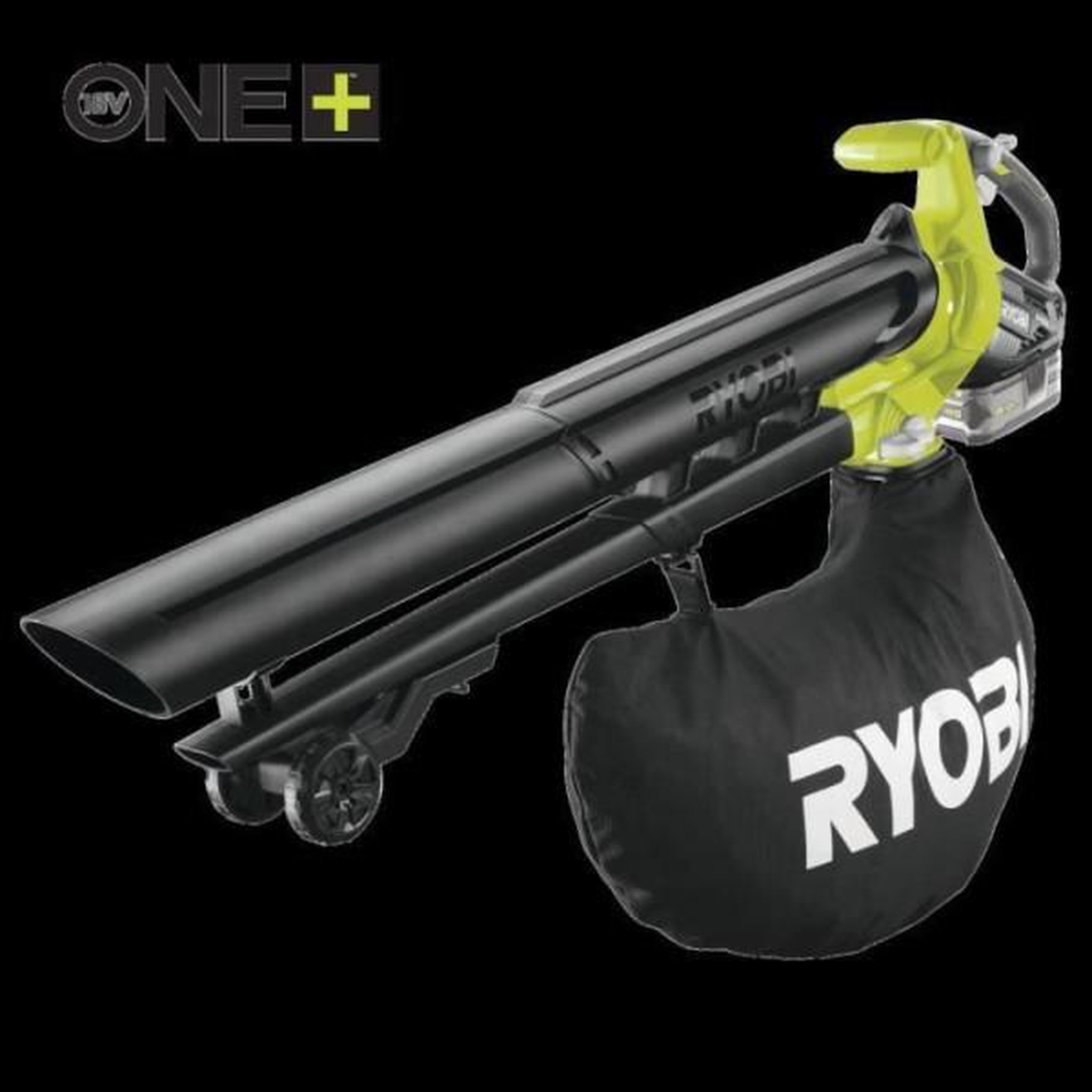 Voir la diapositive 6 : Ryobi Souffleur aspiro-broyeur 2-en-1 - RYOBI - Brushless - 201 km/h - 6 m³/min