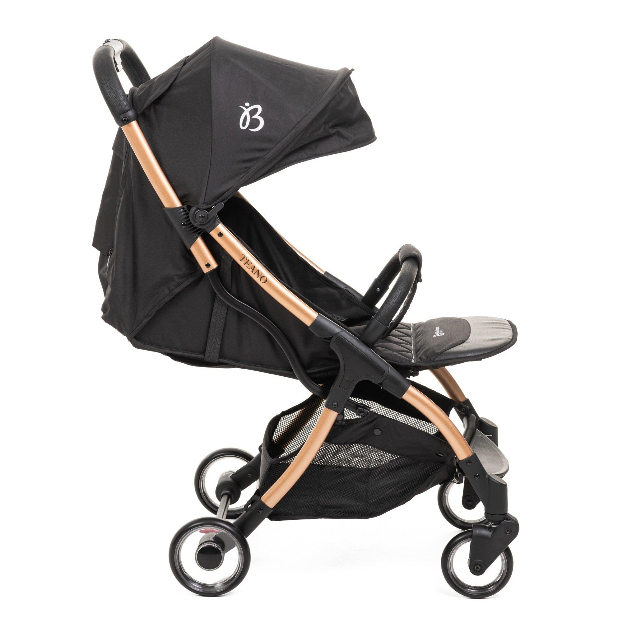 Voir la diapositive 3 : BEBELISSIMO Bebelissimo - Poussette bébé Citadine Ultra Compacte - De 0 à 36 mois - Teano - noir