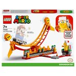 LEGO Super Mario 10586 Ensemble d'extension Le manège de la vague de lave, avec Figurines Frère Pyro et Bulle de Lave, Jouet à Combiner avec Pack de Démarrage