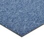VIDAXL Dalles de tapis de sol 20 pcs 5 m^2 50x50 cm Bleu