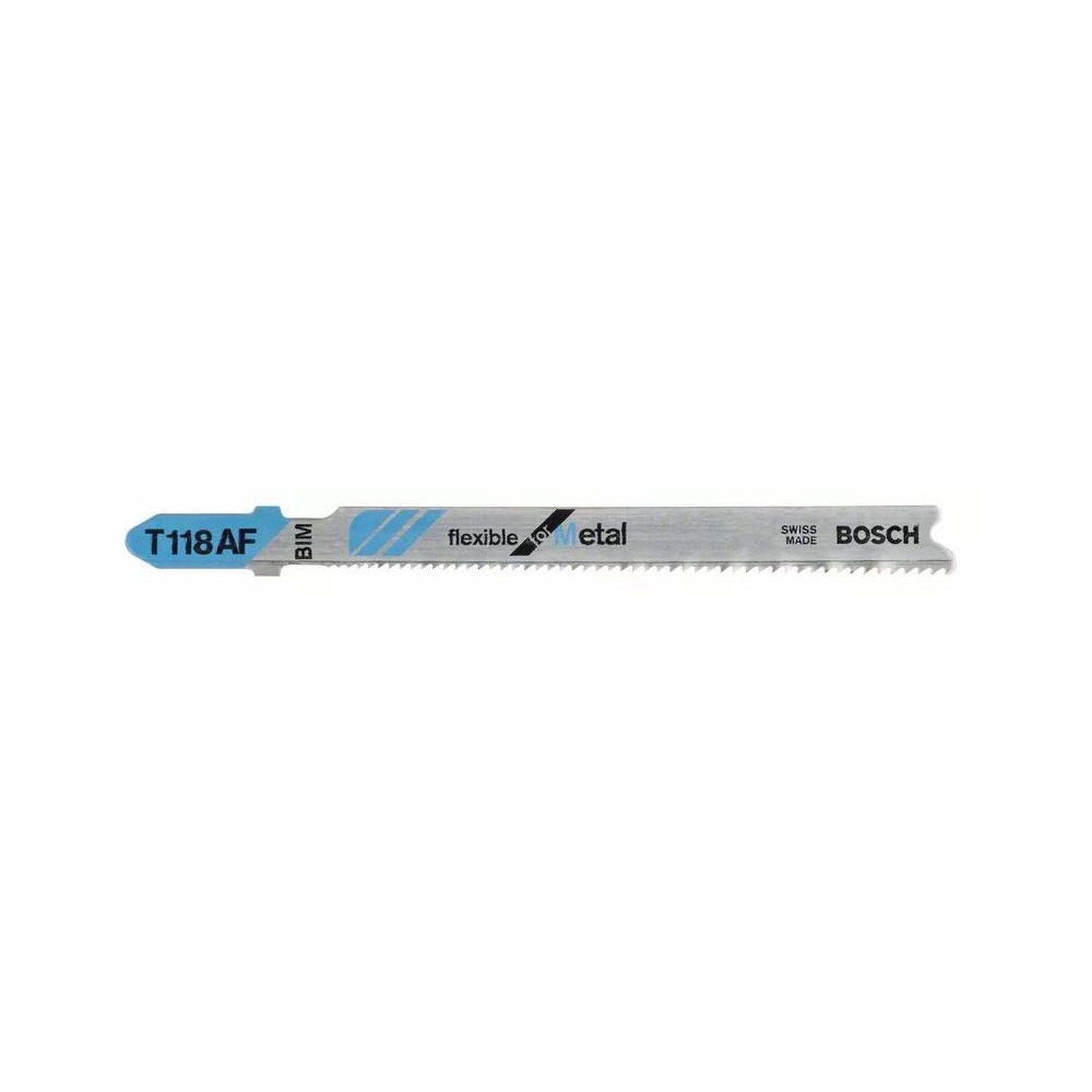 BOSCH Lame de scie sauteuse bim t118af flexible pour métal
