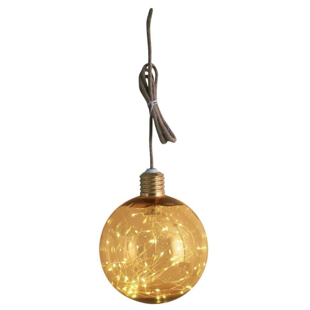 LUXFORM Lighting Luxform Lighting Lampe sur corde a LED sur pile G170 Transparent