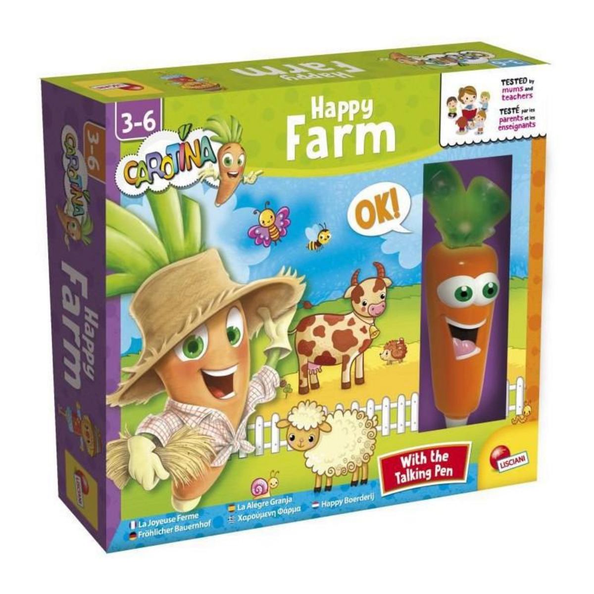 LISCIANI GIOCHI LISCIANI GIOCHI Carotina Parlante - Happy Farm
