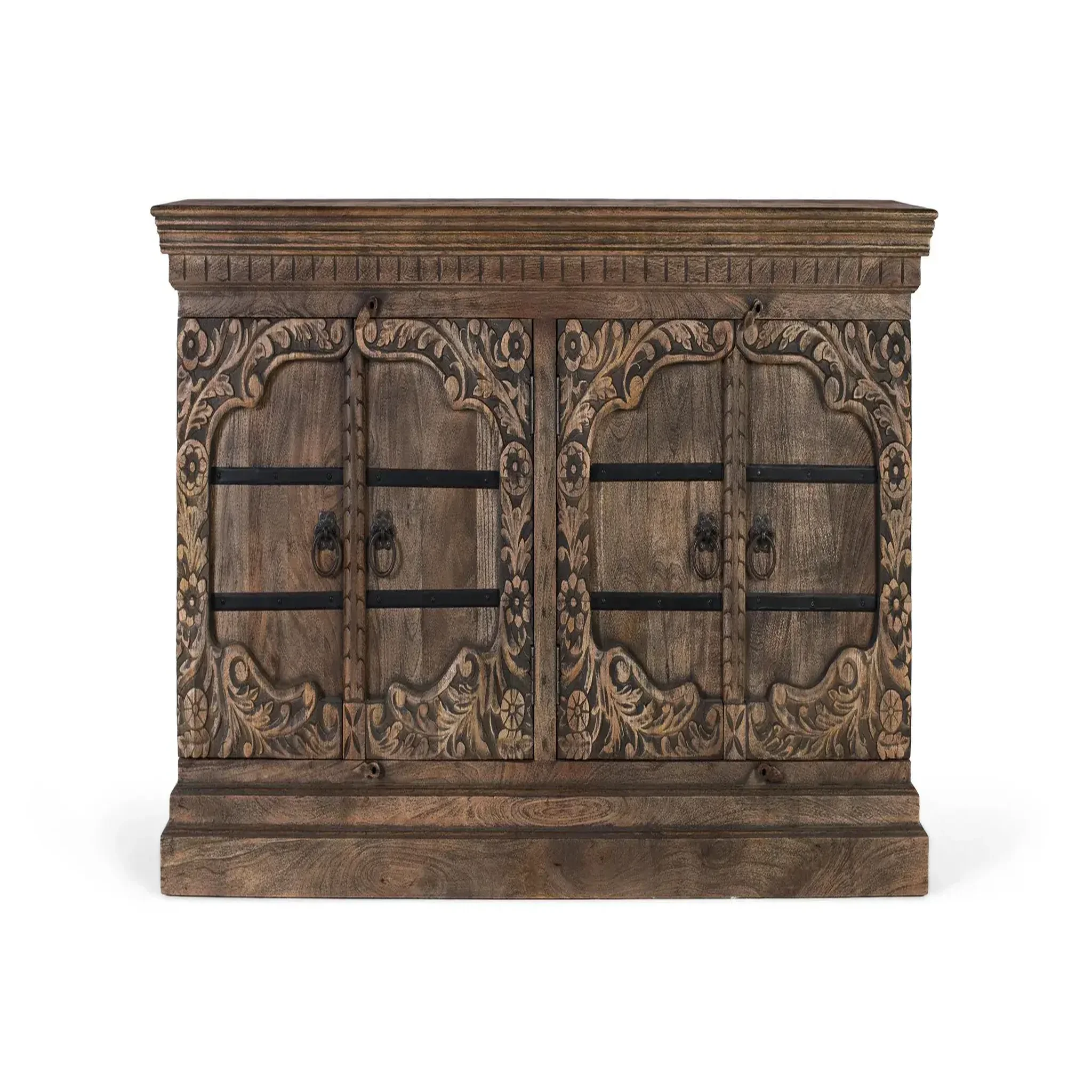 GINER Y COLOMER SL Buffet en bois de manguier 180cm style rustique moderne