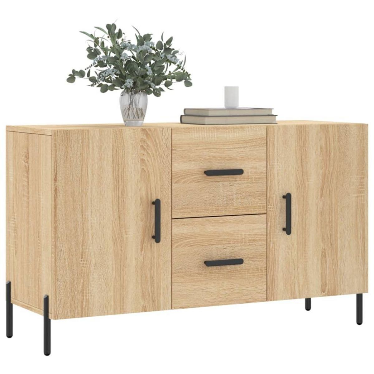 VIDAXL Buffet chene sonoma 100x36x60 cm bois d'ingenierie
