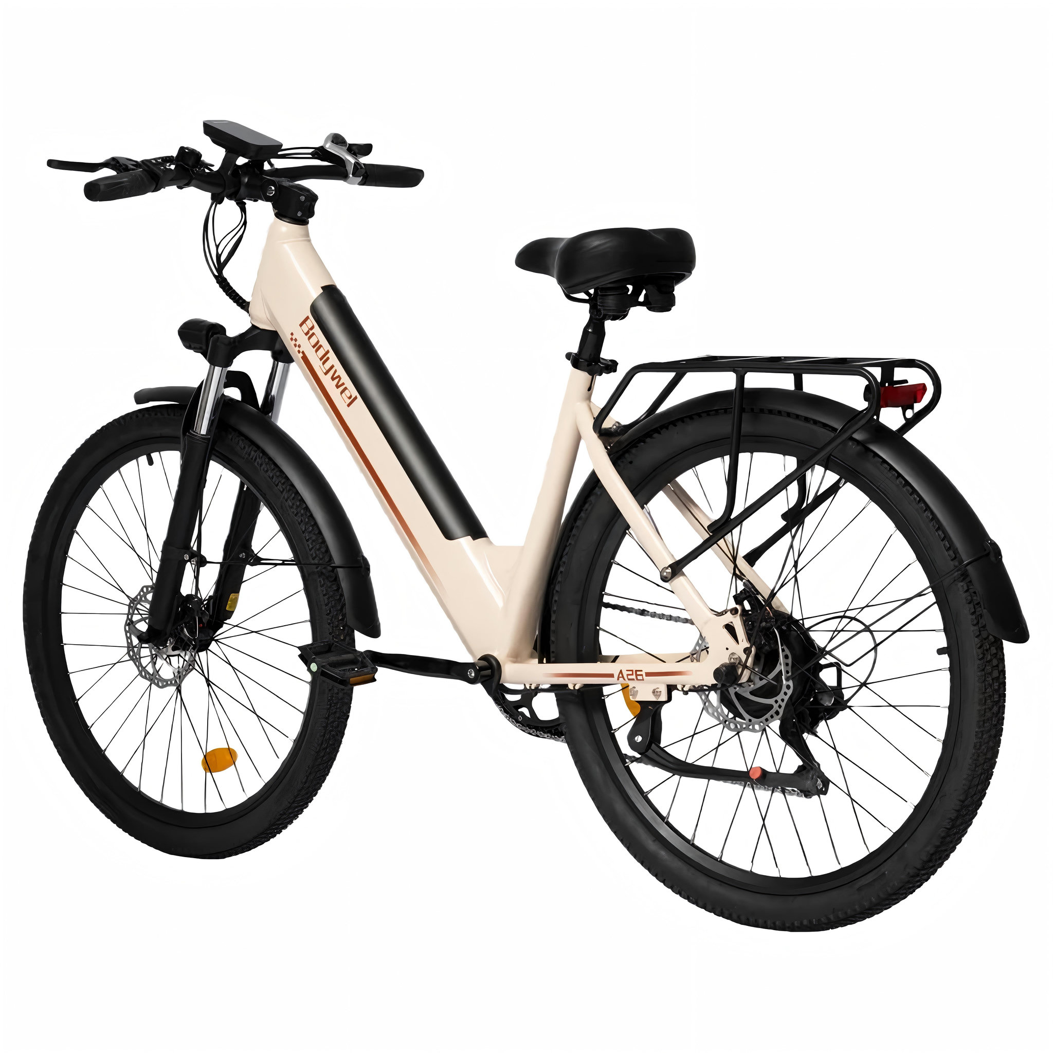 Voir la diapositive 5 : BODYWEL Vélo électrique bodywel a26 26  pour la ville