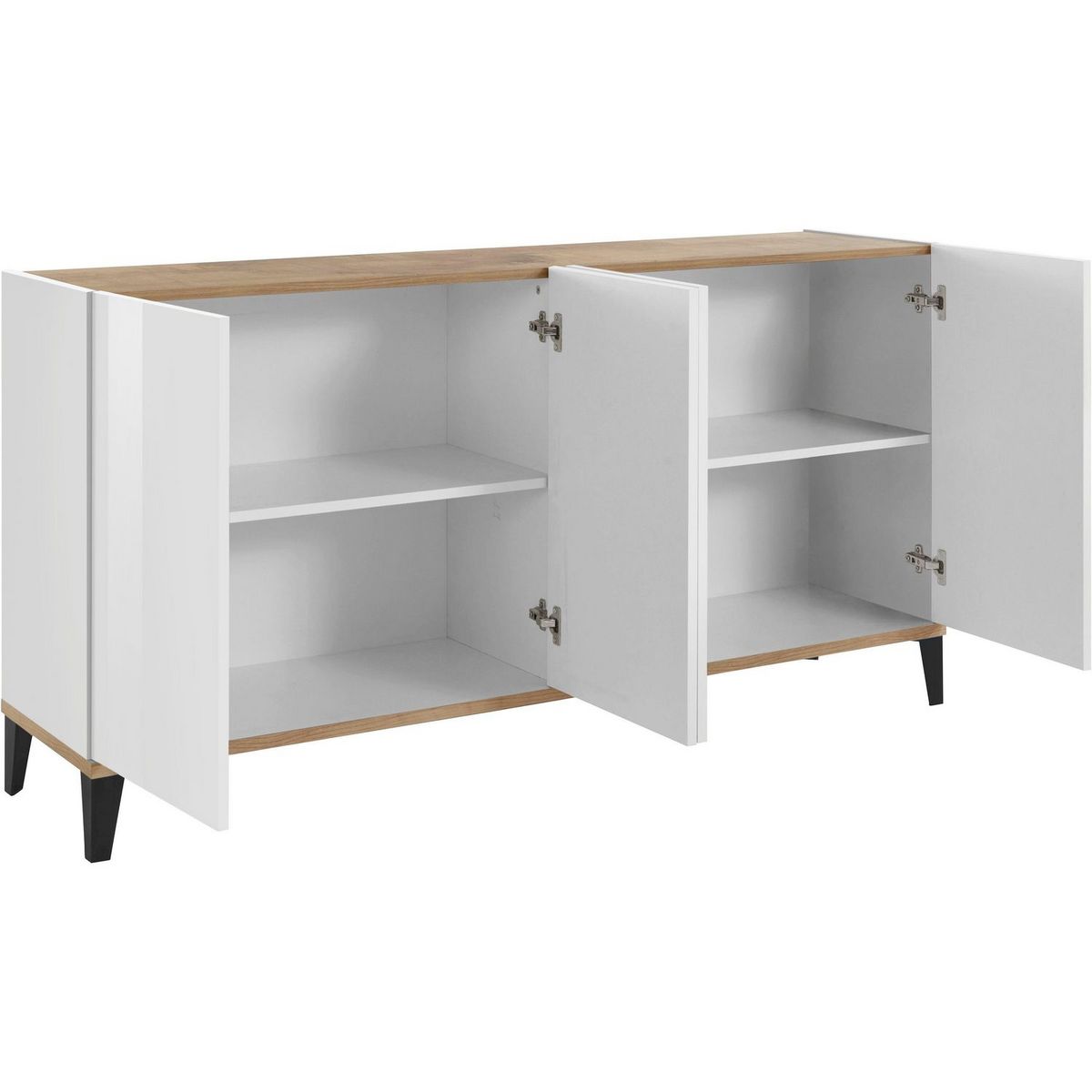 Buffet moderne 4 portes L160cm BARI