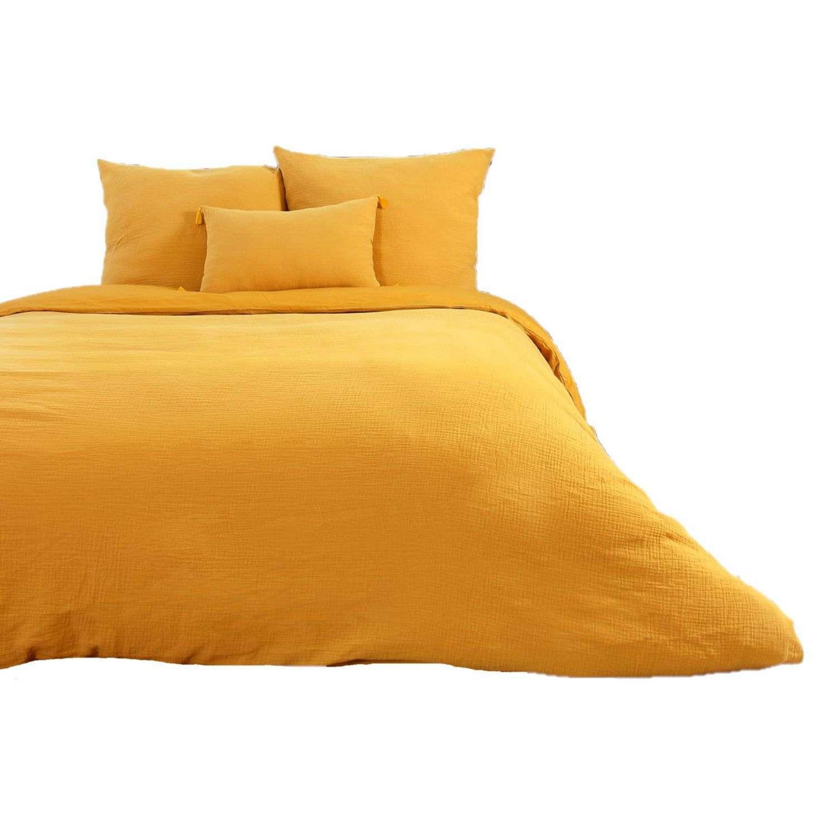 COTE DECO Parure de lit - Double gaze de coton