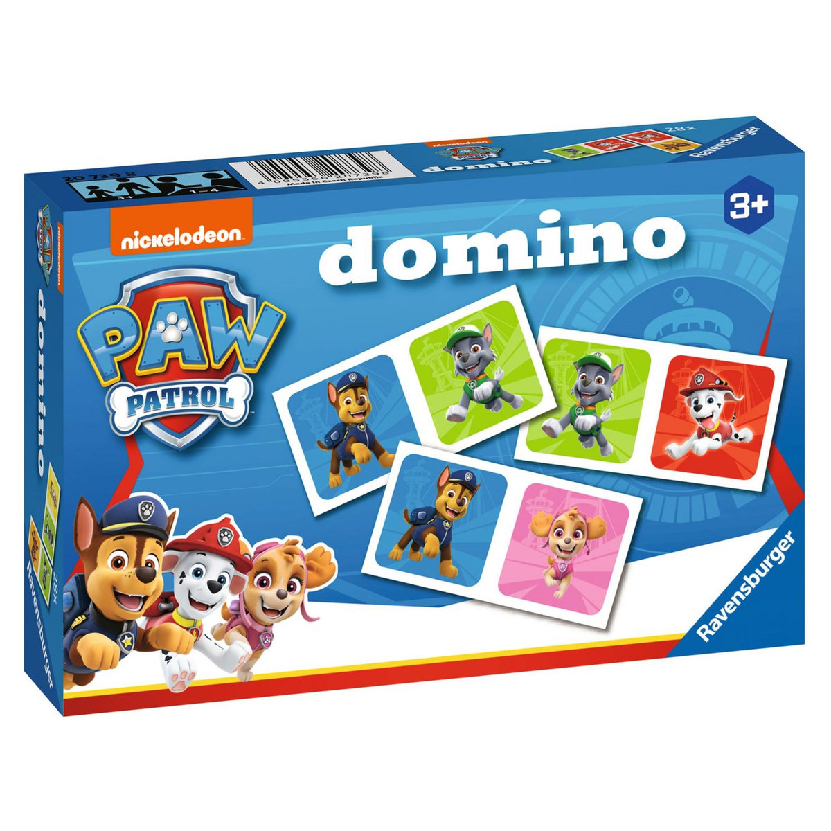 RAVENSBURGER Jeu - Domino - Pat' Patrouille