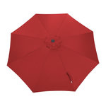 Proloisirs Toile Parasol Mat Droit 350/8 Polyester 200gr SD - Rouge