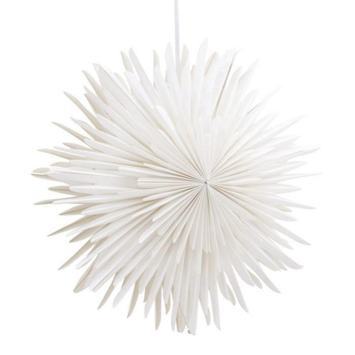 Paris Prix Lampe Suspension Design  Selen  35cm Blanc