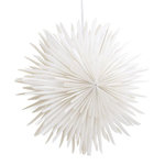 Paris Prix Lampe Suspension Design  Selen  35cm Blanc