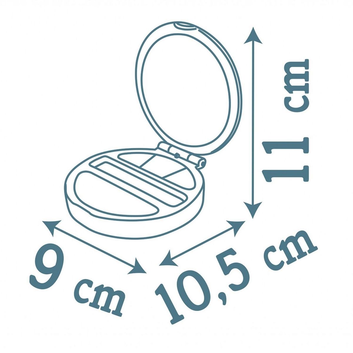 SMOBY Poudrier électronique lumineux