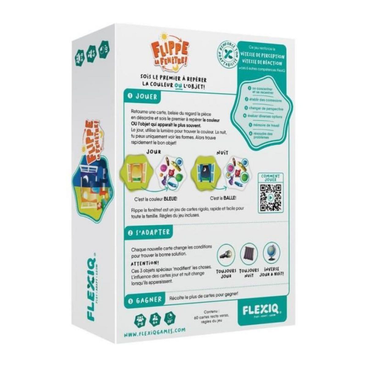 Asmodee Asmodee - Flippe la Fenetre - Jeu de rapidité et d'observation