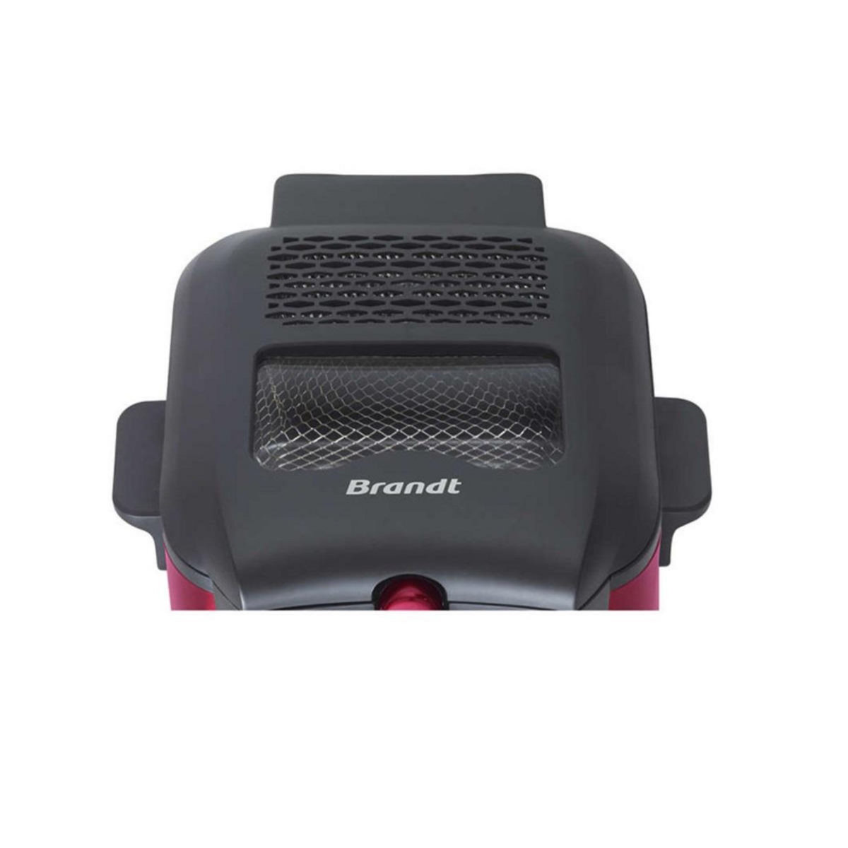 BRANDT Friteuse 2.5l 1600w rouge/noir - FRI25R