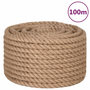 Voir la diapositive 2 : VIDAXL Corde 100 % jute 20 mm 100 m
