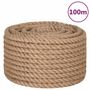Voir la diapositive 2 : VIDAXL Corde 100 % jute 20 mm 100 m