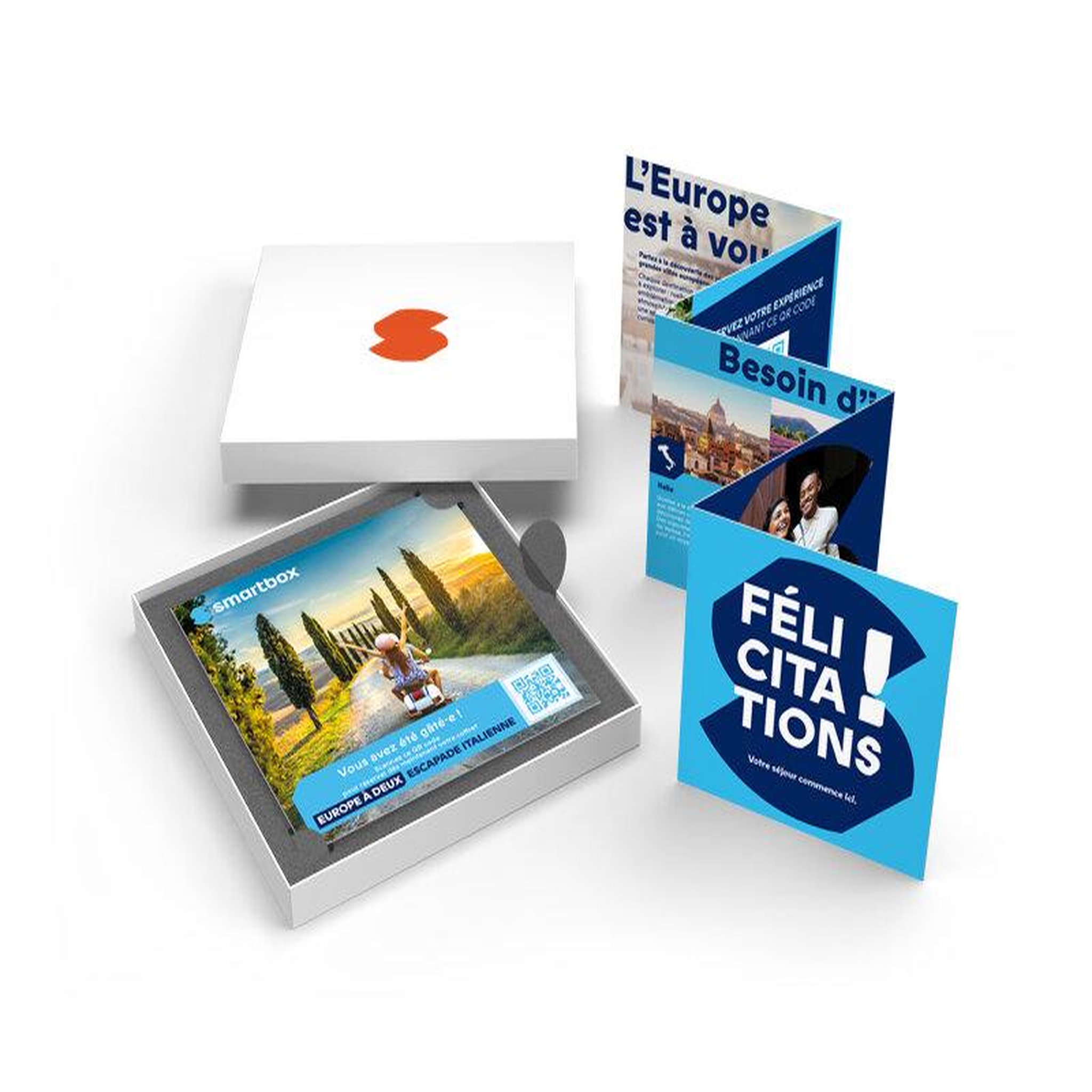 Voir la diapositive 2 : Smartbox Europe à deux - Escapade italienne - Coffret Cadeau Séjour