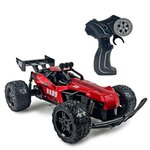 TURBO CHALLENGE Voiture télécommandée Turbo Challenge BTE Race Car Rouge et Noir