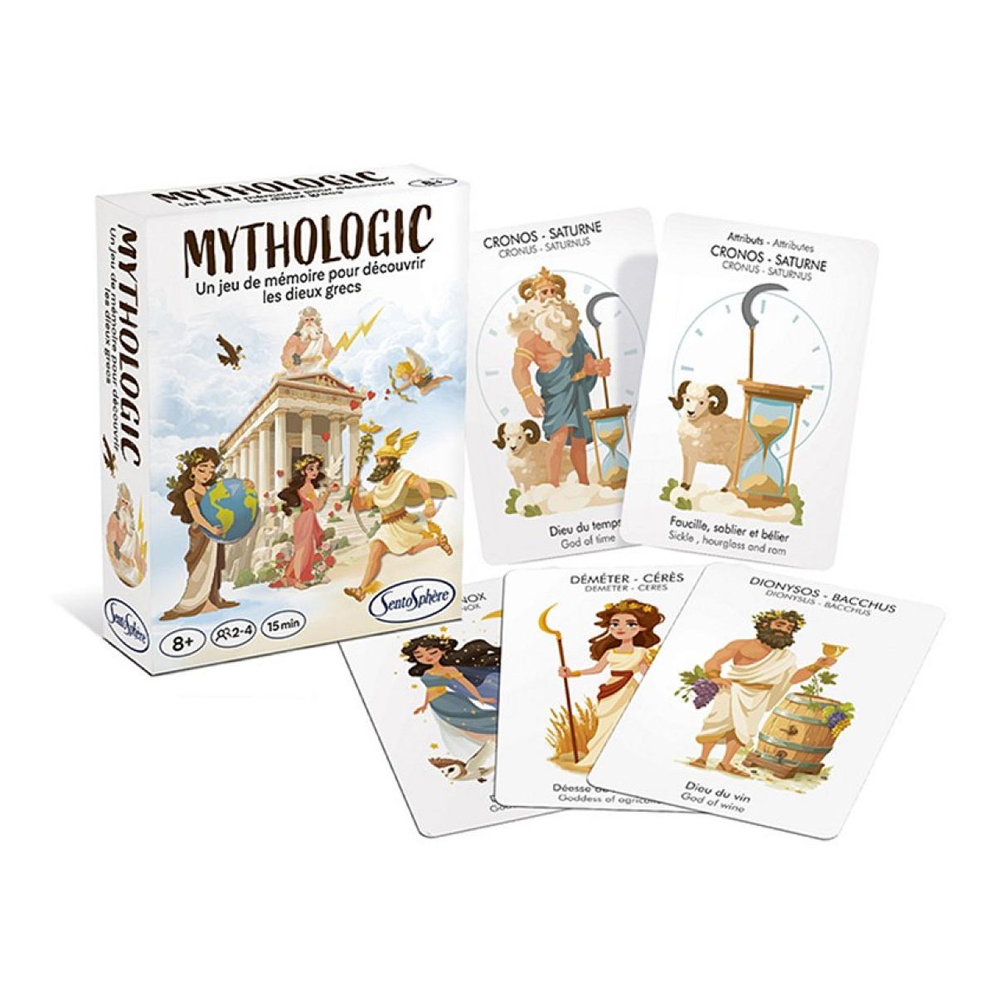 Voir la diapositive 2 : Sentosphere Mythologic - jeux de memoire