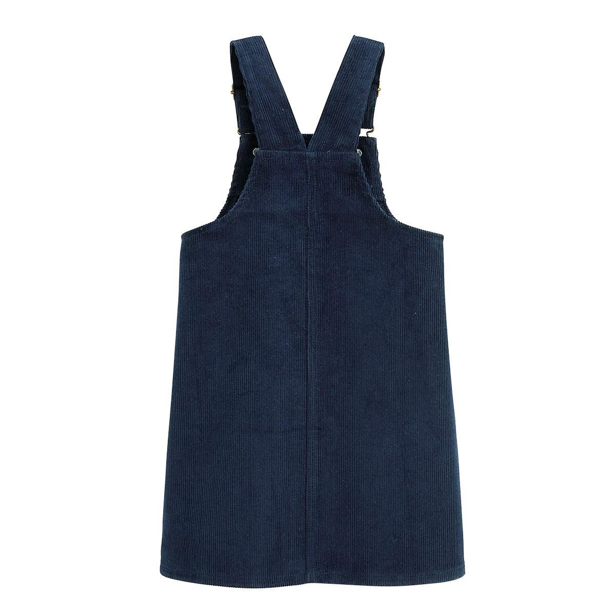 Voir la diapositive 2 : PETIT BEGUIN Robe enfant en velours côtelé belle de nuit
